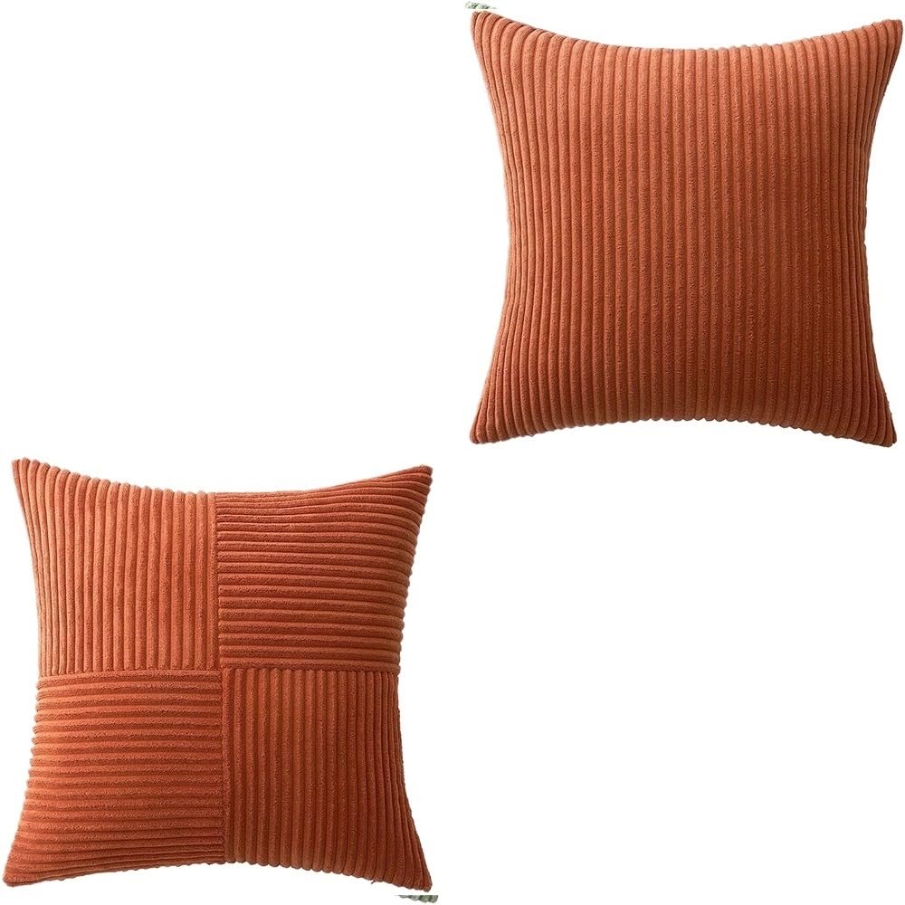 Amazon.co.jp: クッションカバー 18x18インチ ソファベッド用 ソフト