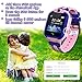 SZBXD Kids Smart Watches Phone, GPS Tracker Touch Screen Flashlight SOS Camera Clock Voice Chat Smartwatch - Boys Girls Christmas Birthday Gift (Pink)