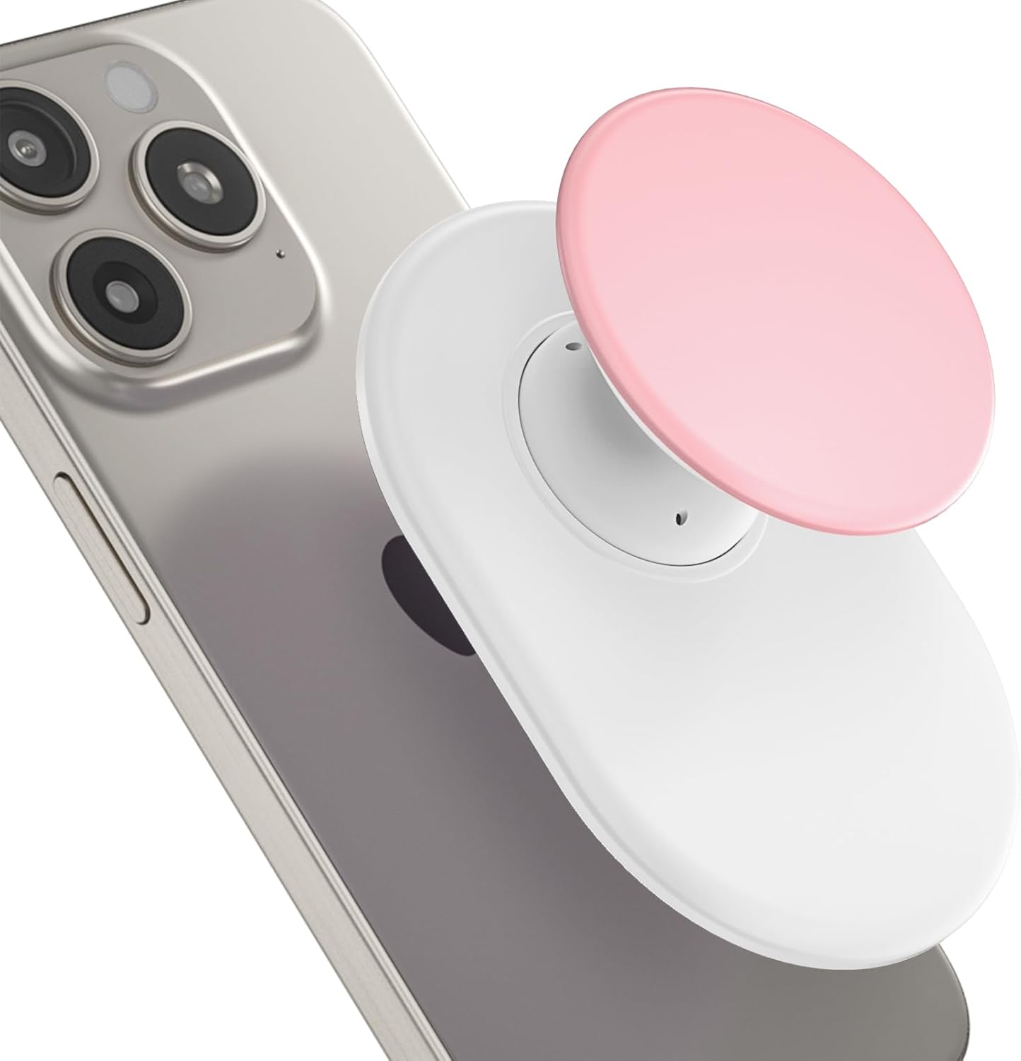 AUROX for MagSafe Phone Grip, Magnetic Phone Grips, Expandable Collapsible Mobile Phone Grip Stand Holder with Kickstand for Magsafe Stand Compatible with iPhone 17 16 15 14 13 12 Series, White & Pink AUROX for MagSafe Phone Grip, Magnetic Phone Grips, Expandable Collapsible Mobile Phone Grip Stand Holder with Kickstand for Magsafe Stand Compatible with iPhone 17 16 15 14 13 12 Series, White & Pink