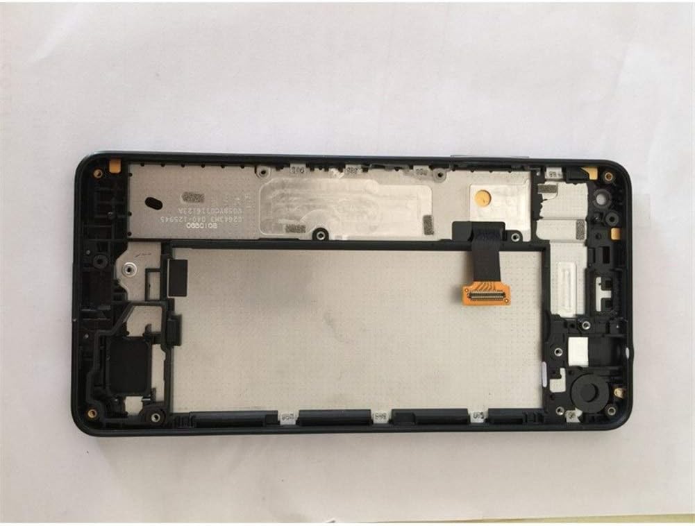 液晶画面 フレームとタッチスクリーンデジタイザアセンブリとマイクロソフトフィットのノキアフィット感のためのLumia 650 LCD