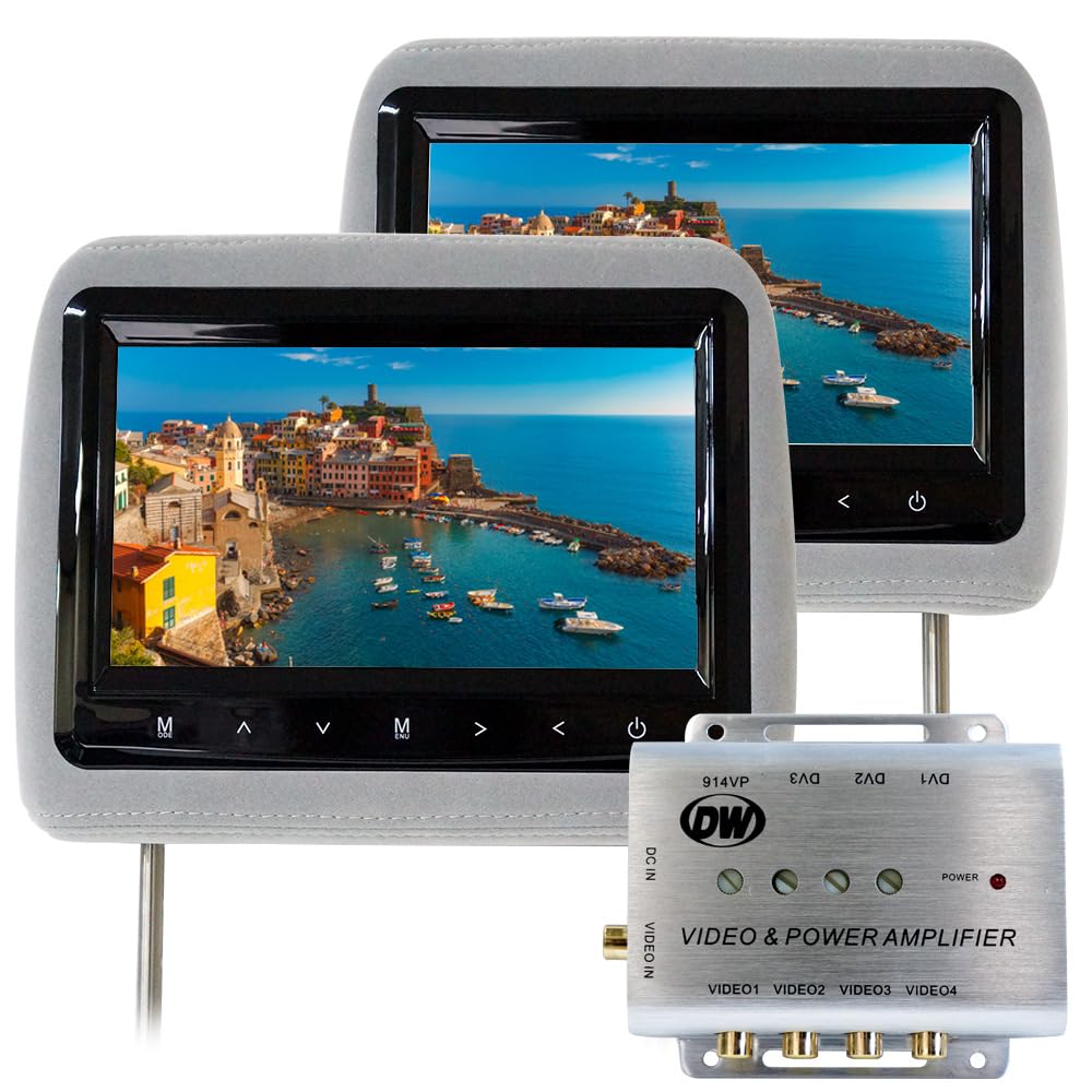 Amazon.co.jp: ☆【H771G914VP】 9インチタッチボタンヘッドレスト