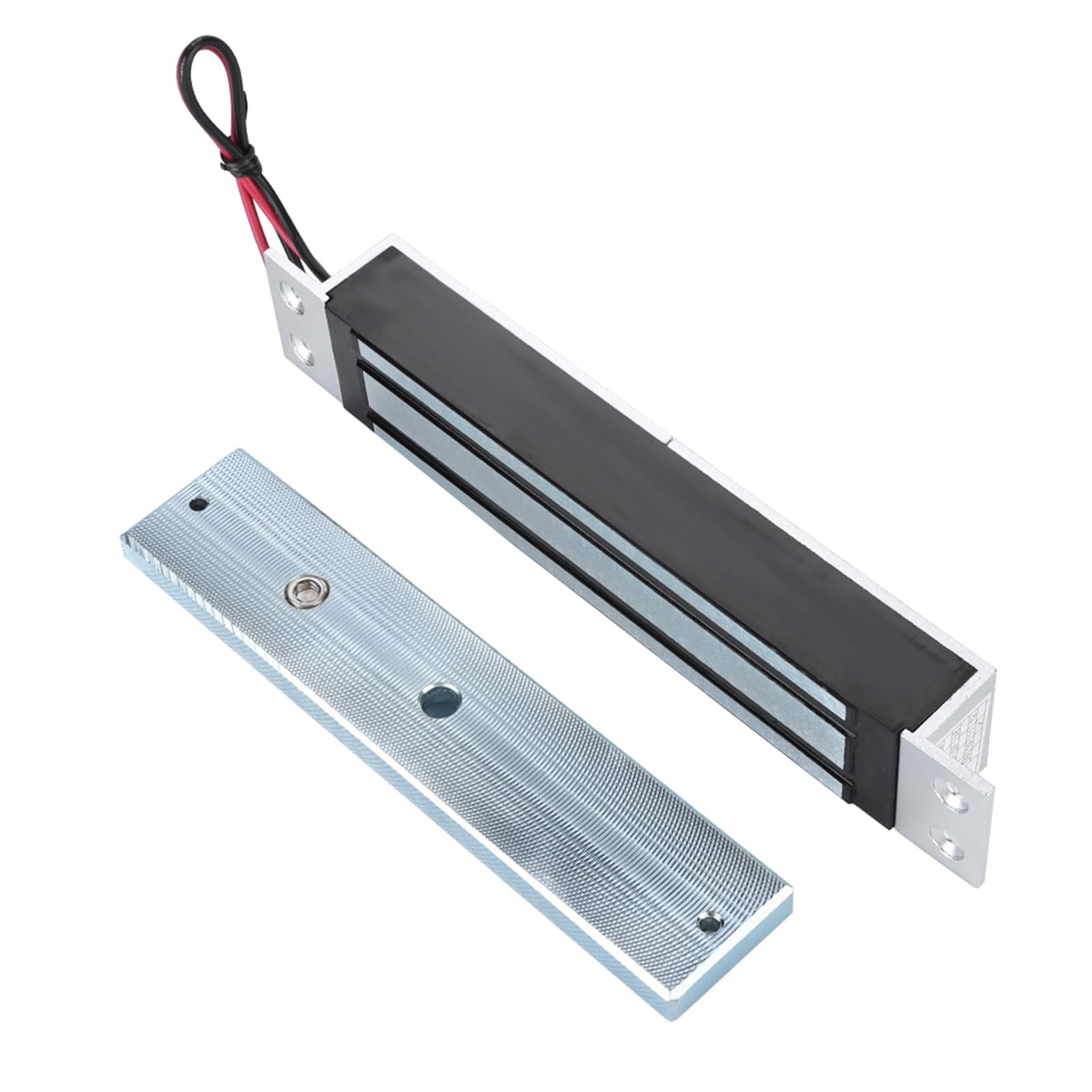 Cocoarm Elektromagnetyczny Zamek do Drzwi, 600 Lb NC 12V Siła Trzymania