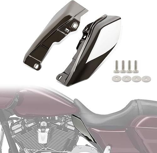 Miniatura 7 de PSLER Deflector de protección térmica de aire de marco medio para Touring Road King Electra Glide Street Glide Road Glide 2009-2023, accesorios negro
