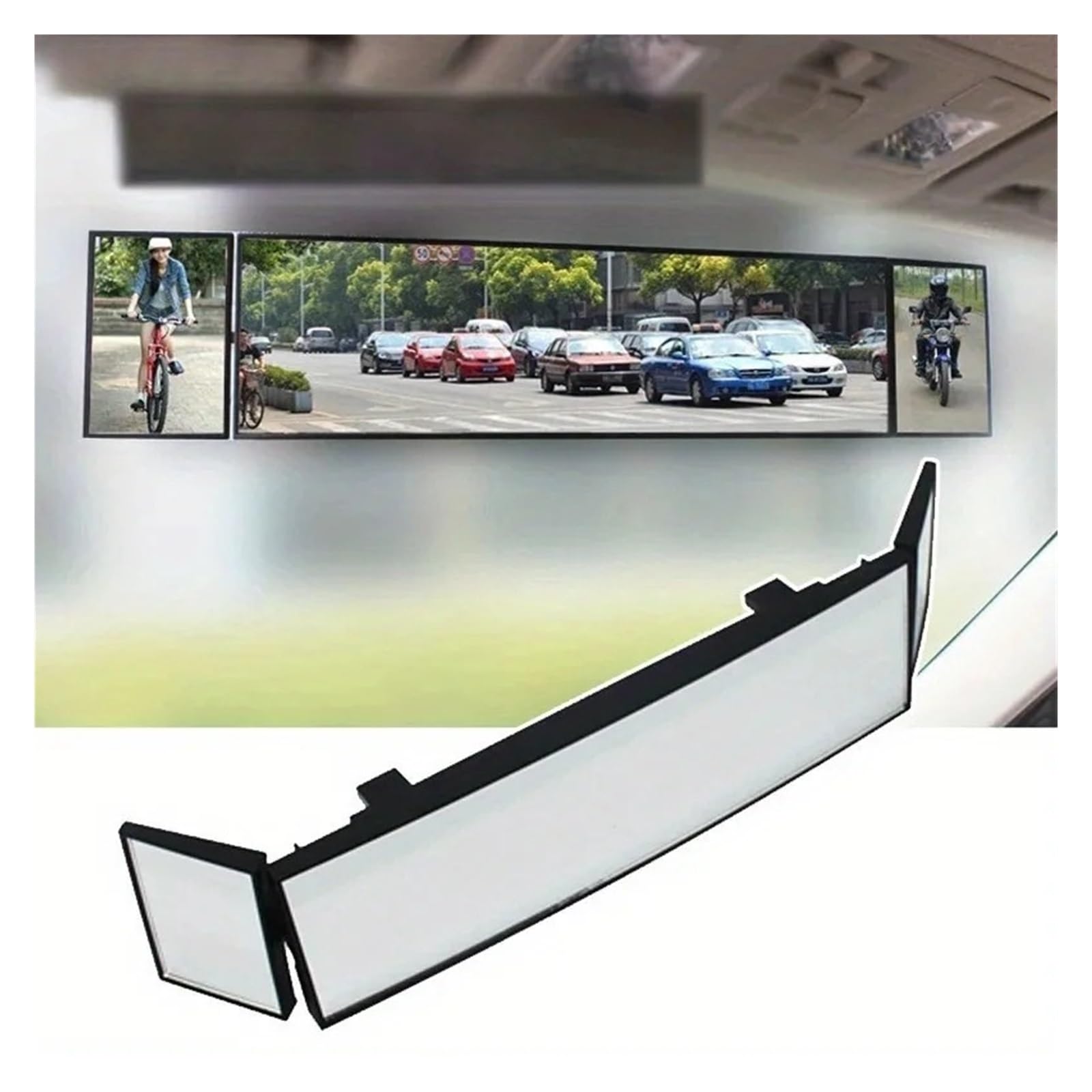Specchietto Retrovisore Interno Auto Specchietto Retrovisore Clip-on Universale Per Auto 1 Pezzo