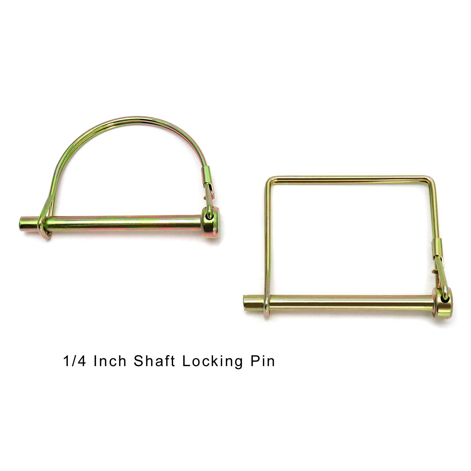 1/4 Inch Hitch Pins With Arch Retainers AuInn 20 Pack 1/4 Inch Heavy ...