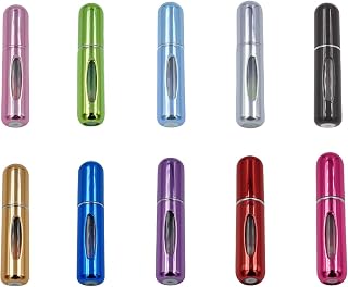 LabWiGBL 10 Pcs Refillable Cosmetic Spray Bottles, Easy to Refill, Portable Size for Women | Perfume Travel Spray Bottle Set, Travel Perfume Refillable Bottle, Perfume Atomizer Travel