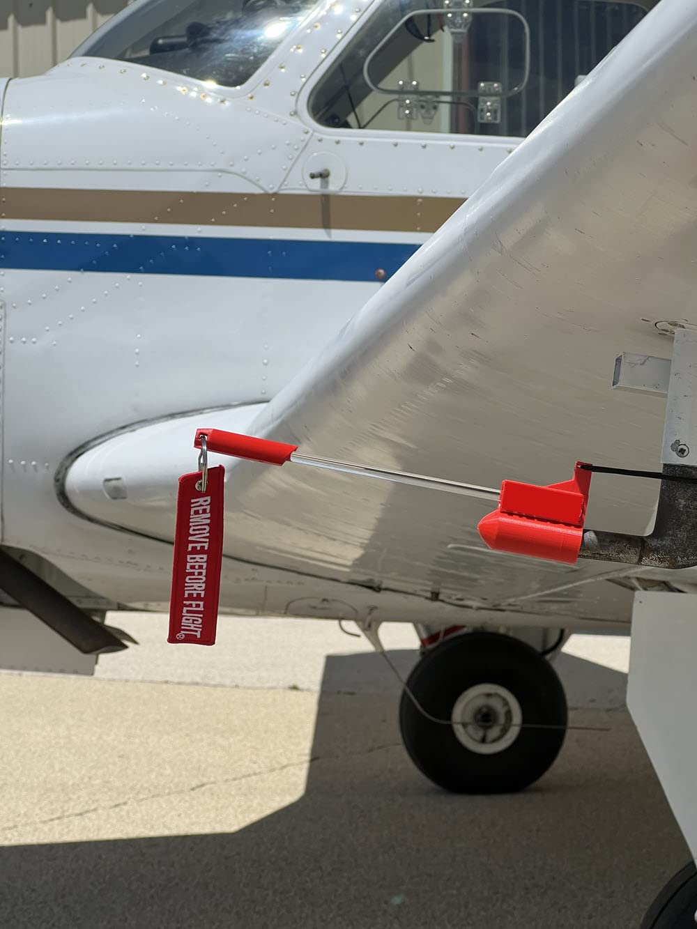 Bayonet Extended Pitot Tube Cover (Red)