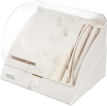 Cutting Blade and Disc Holder Storage for Cuisinart Food Processor Accessories BDH-2 (fits blades for DFP-11, DFP-14, DLC-10C, DLC-10S, DLC-10SY, DLC-10SYP1, DLC-2011, DLC-2014, DLC-8S and DLC-8SY)