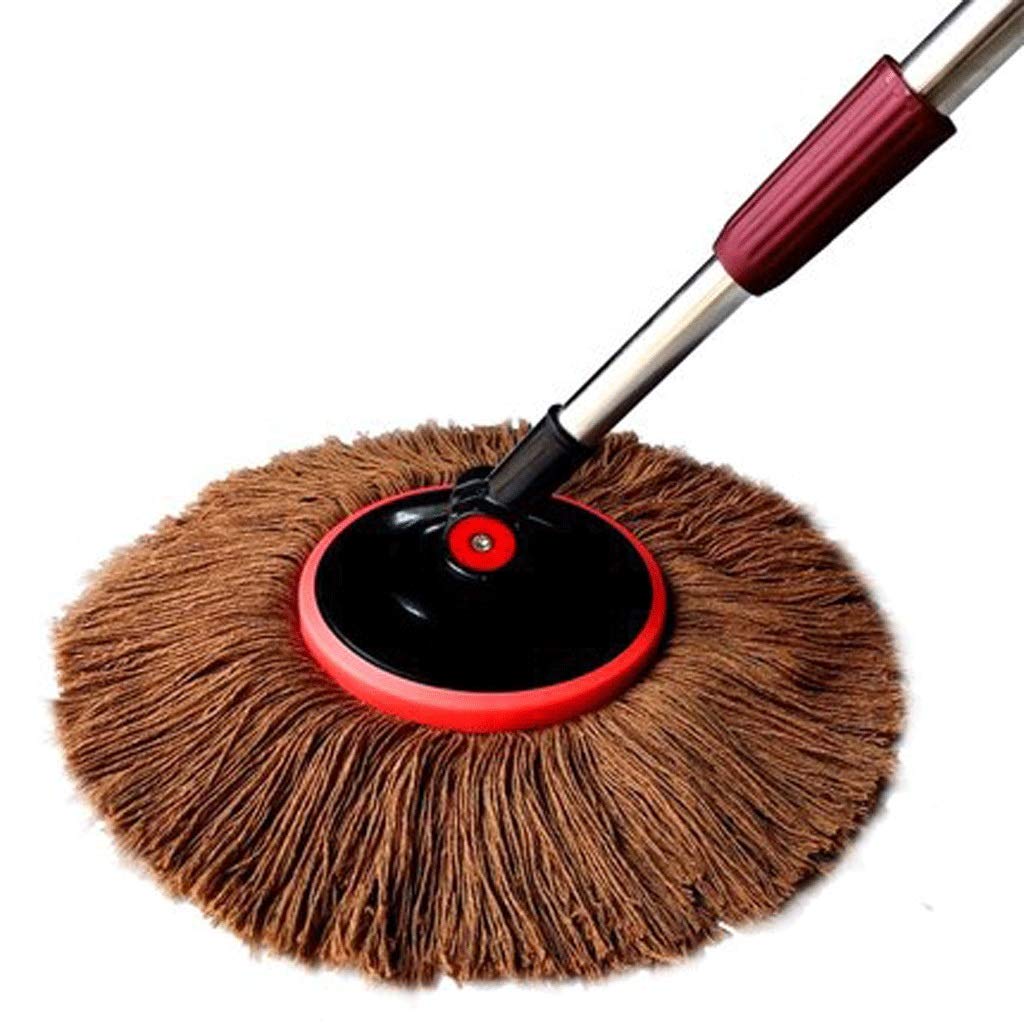 WDX- Myjnia samochodowa MOP Specjalna szczotka szczotka Miękkie włosy Długa rękojeść Teleskopowy nie boli narzędzia do mycia samochodów samochodowych myjnia samochodowa (Color : A)