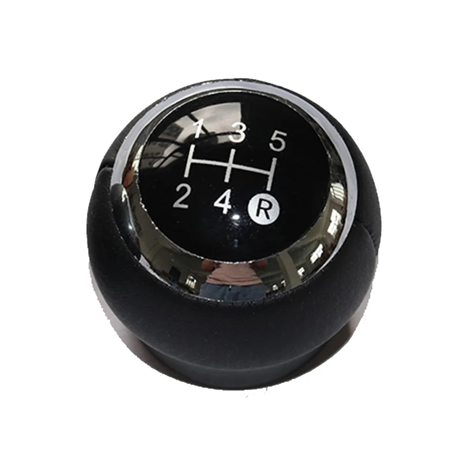 Wylwsha 5 Speed Black Shift Gear Knob Cover For Hyundai For Tuscani 2001-2009 Manual Selector Transmission Handle Ball 5 Speed Gear Shift Knob Lever(5 Speed Black)