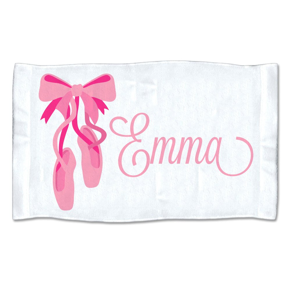 Pattern Pop Small Personalized Ballerina Towel
