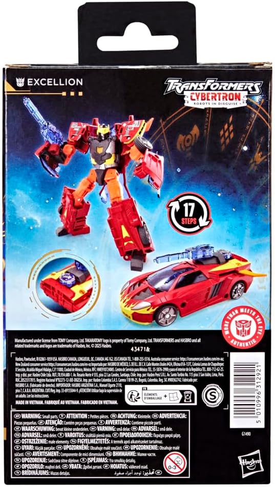 Transformers Age of The Primes Deluxe Class Cybertron Excellion Action Figure - Image 5