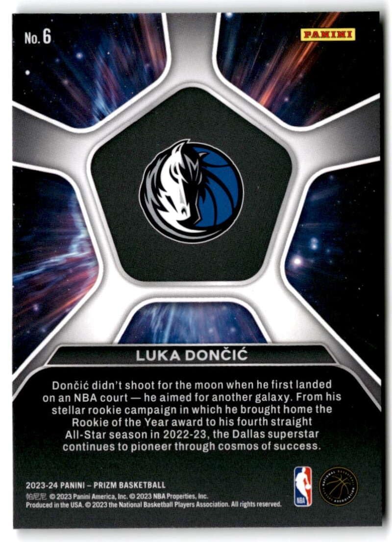 Amazon.com: 2023-24 Panini Prizm Deep Space #6 Luka Doncic
