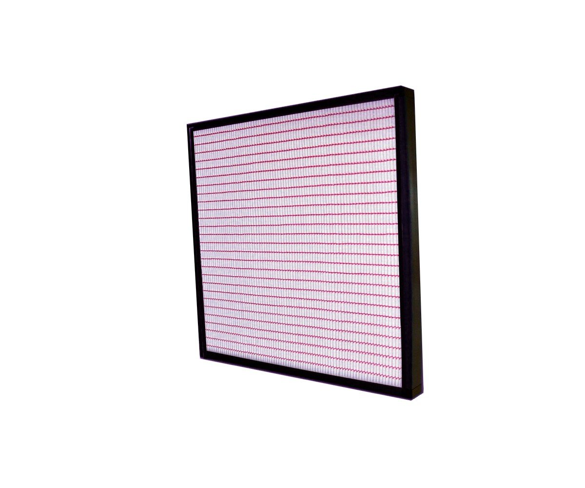 1 x Panelfilter 592 x 592, 48 mm in Kunststoffrahmen, Filterklasse F7