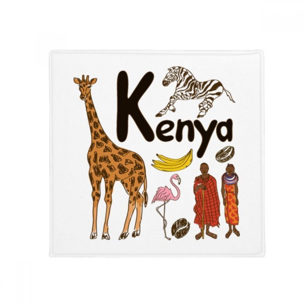 Tapis de sol Kenya de 60x60cm antidérapant pour cuisine et salon