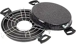 Churrasqueira De Fogão Antiaderente 25Cm Preto