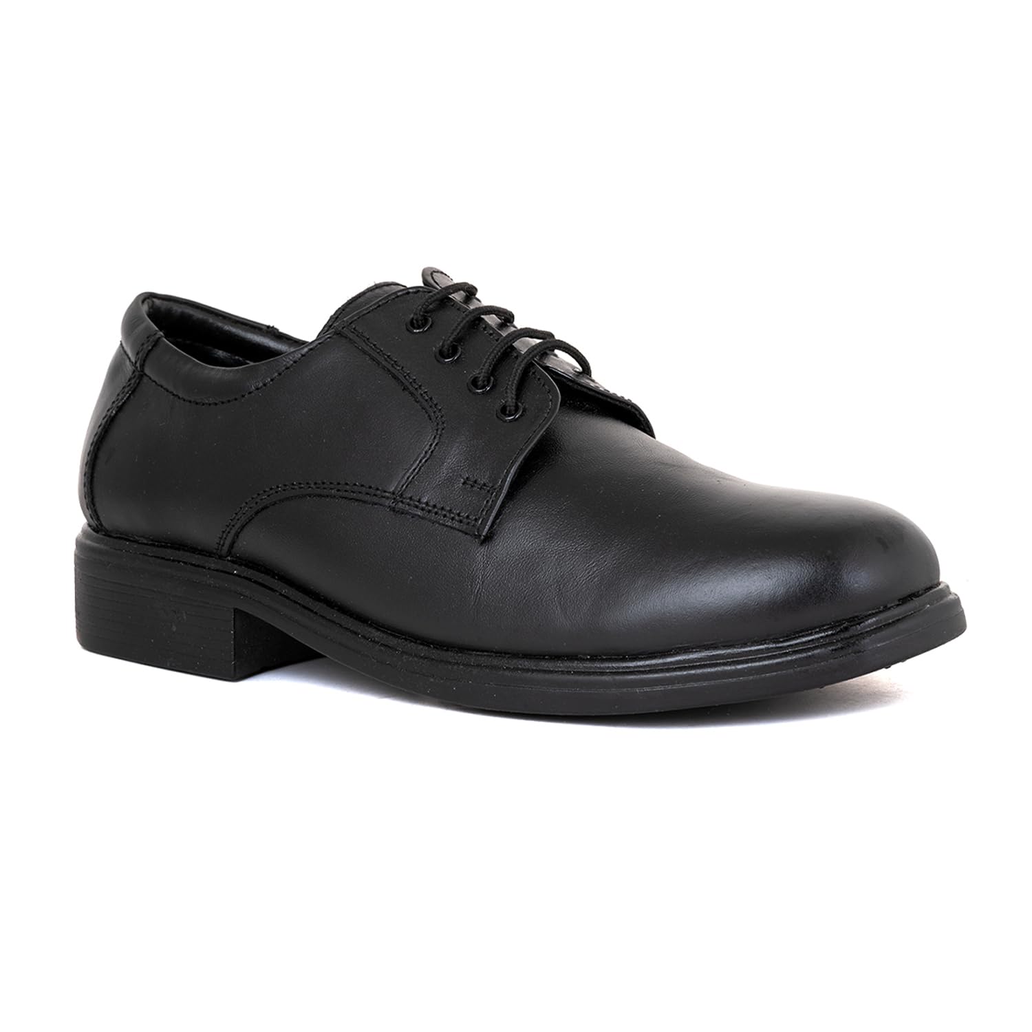 Khadims Black Leather Derby School Shoe for Baby Boys - 2.5-5.5 yrs (8880376) (B0CXSKKK48) Amazon Price History, Amazon Price Tracker