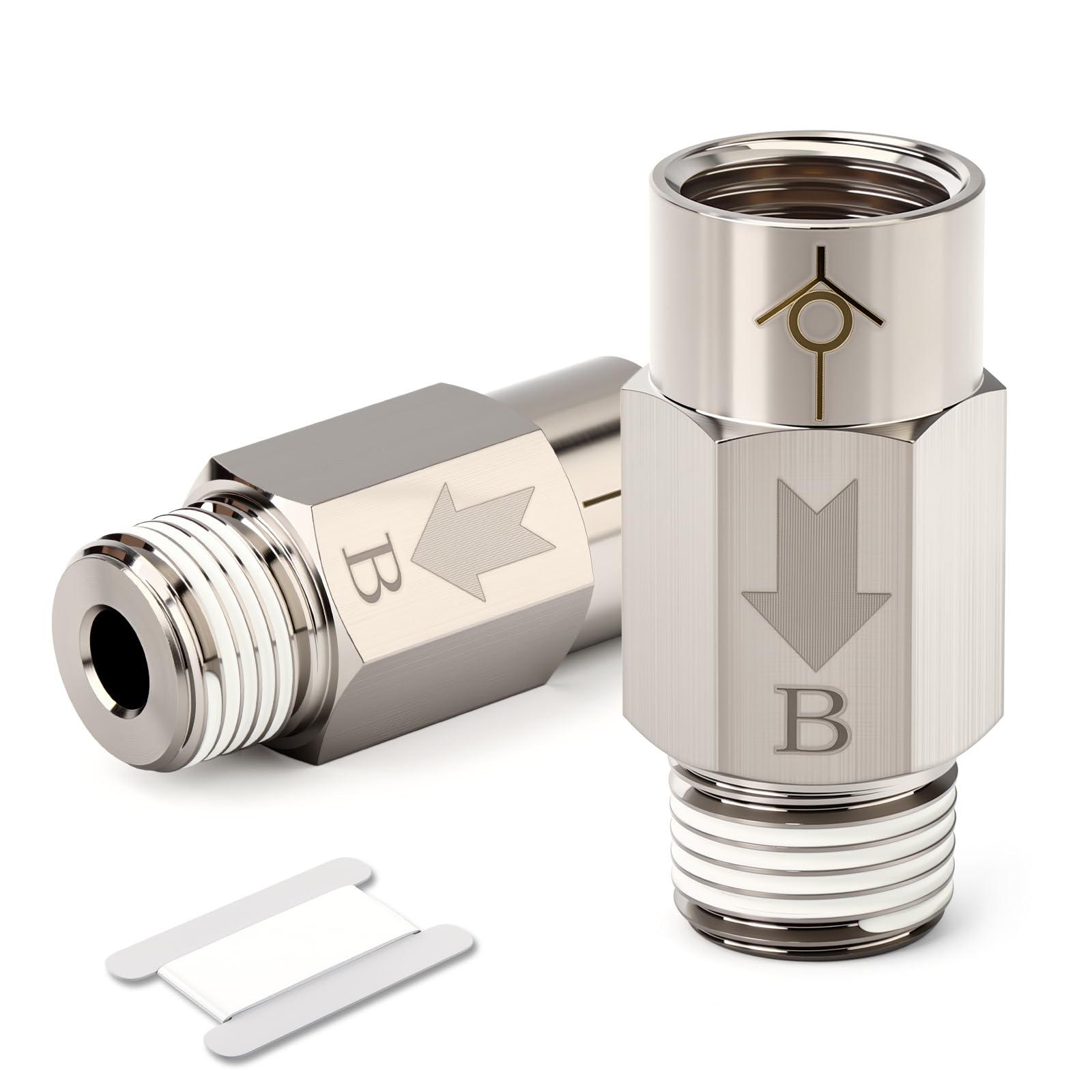 Clapet anti-retour eau 1/4 NPT pour securiser l arrosage automatique et le reseau de la maison