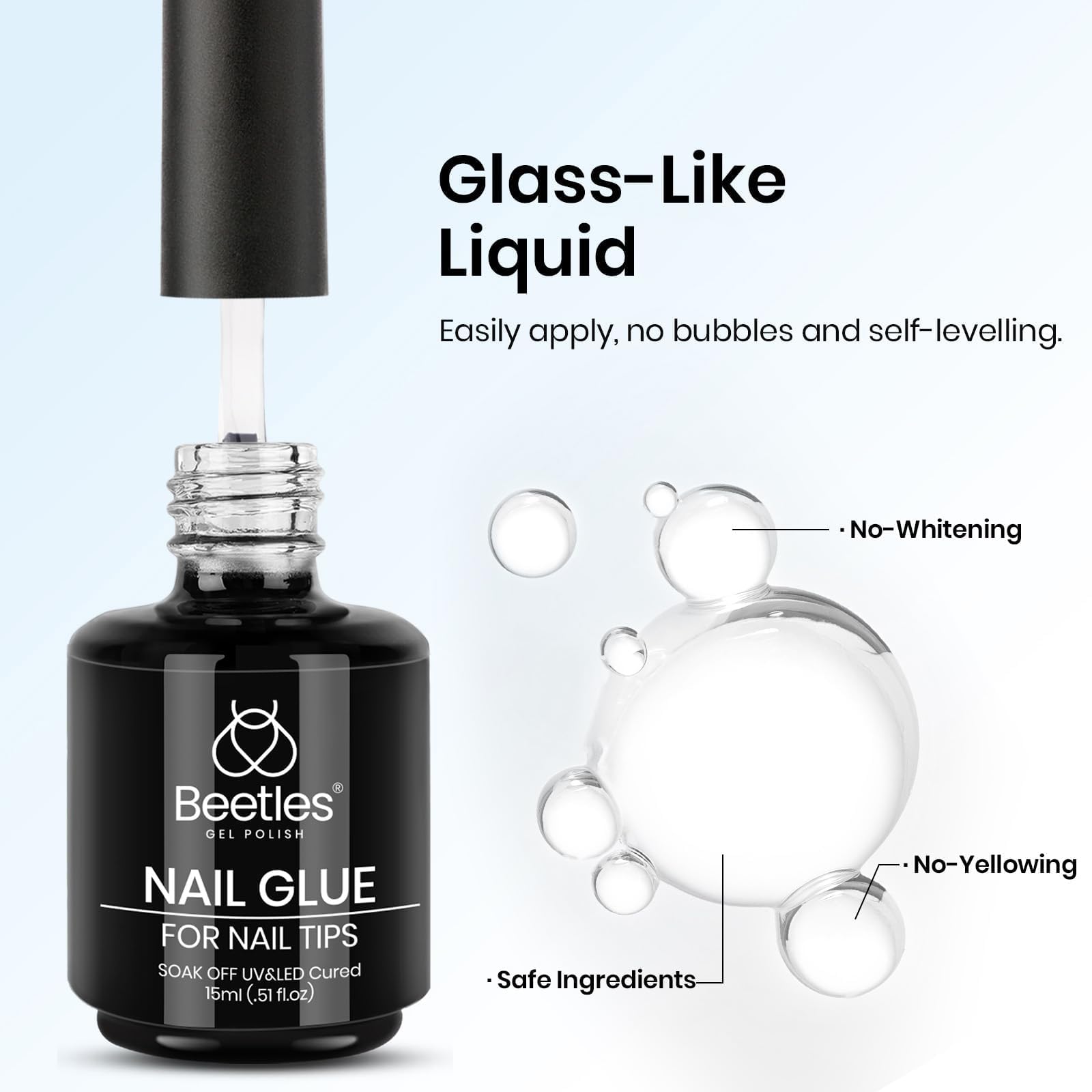 Beetles Gel Nail Glue - 9-in-1 Nail Tips -6 Beetles Gel Nail Glue - 9-in-1 Nail Tips -6