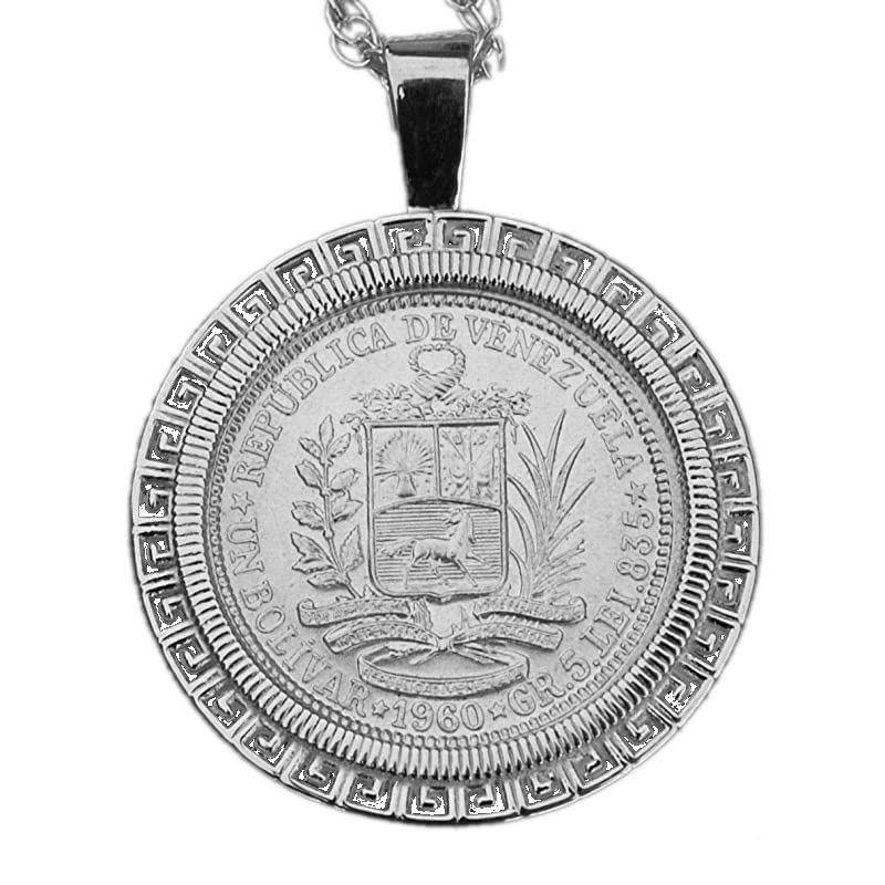 Bolivar 0.835 Silver Coin Soild 
