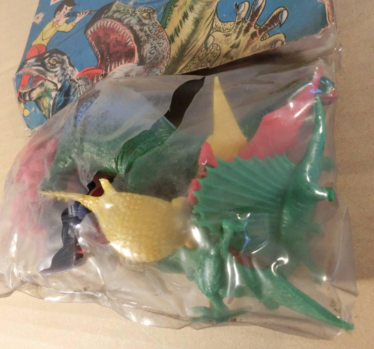 Amazon.co.jp: レトロ 玩具 シマデン 怪獣シリーズ セット ポリ