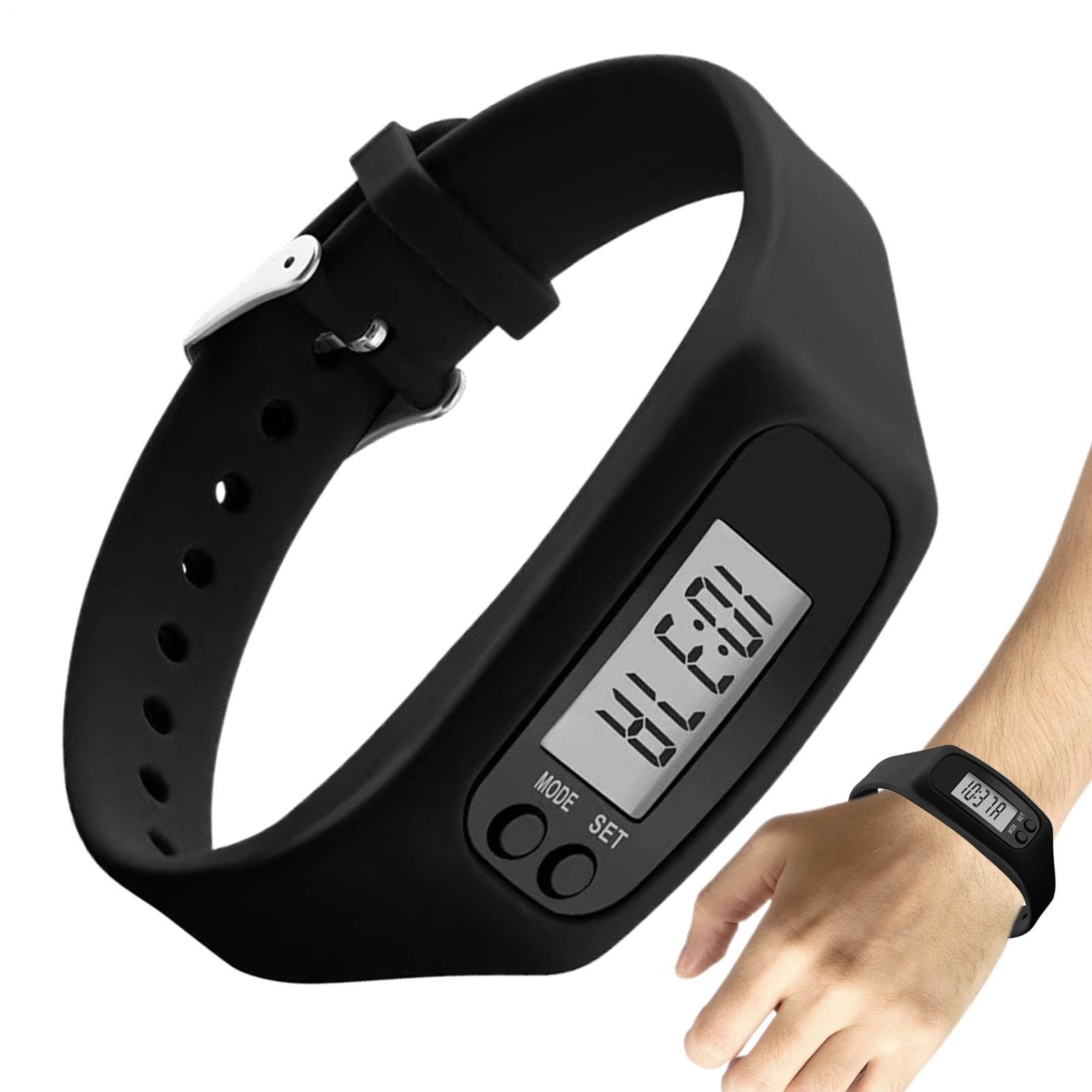 Step Watch No App Required No Phone LCD Display Lightweight