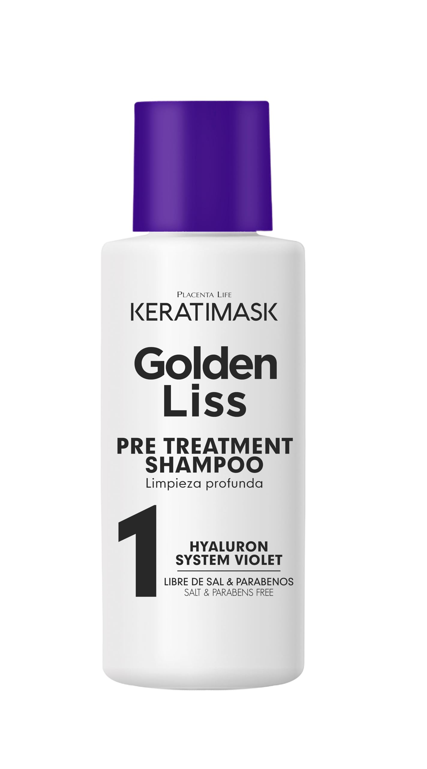 PLACENTA LIFE KERATIMASK, Vegan Brazilian Straightening Kit with Keratin and Hyaluronic Acid for Blonde Hair, 12-Week Effect - Image 2