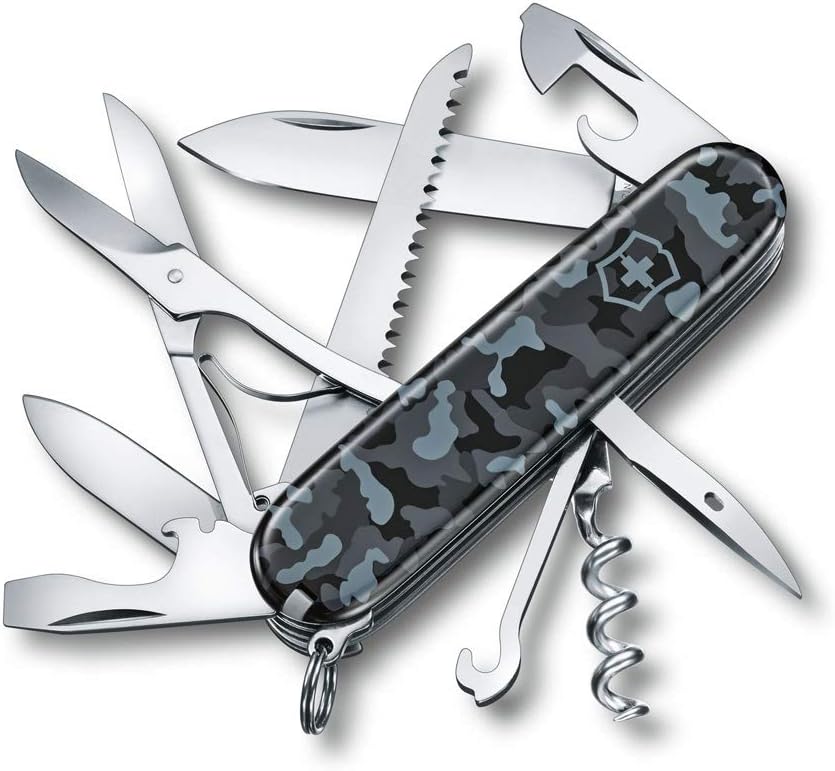 Victorinox VIC-1.3713.942US2 Huntsman Navy Camouflage 91mm, Multi, Medium : Tools & Home Improvement