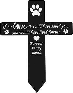 Dog Dog Memorial Metal Stake Plaque