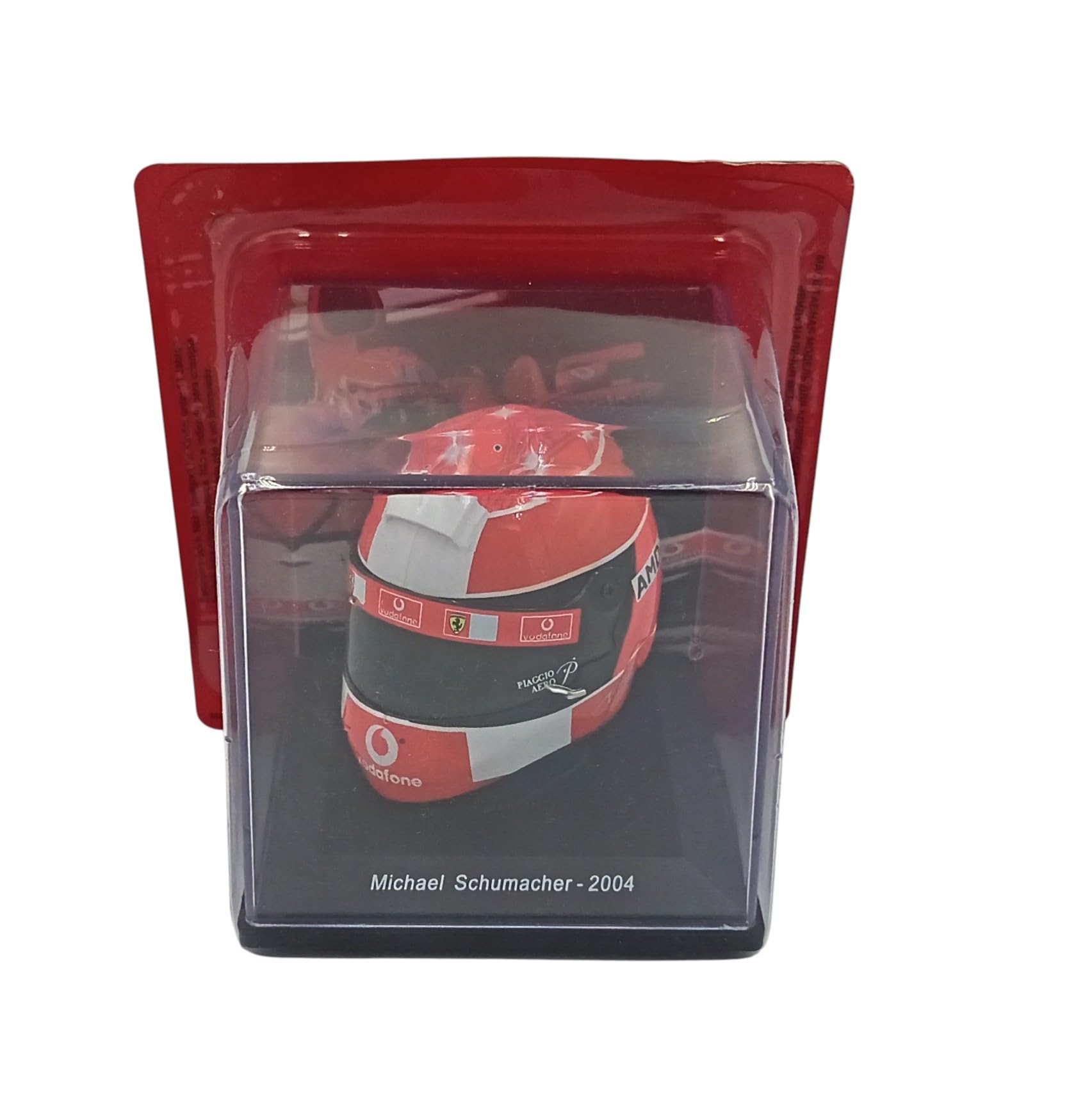 OPO 10 Formel-1-Helm kompatibel mit Ferrari F1: M. Schumacher Ferrari #1 Weltmeister 2004 - Maßstab 1:5 Spark - CAS33