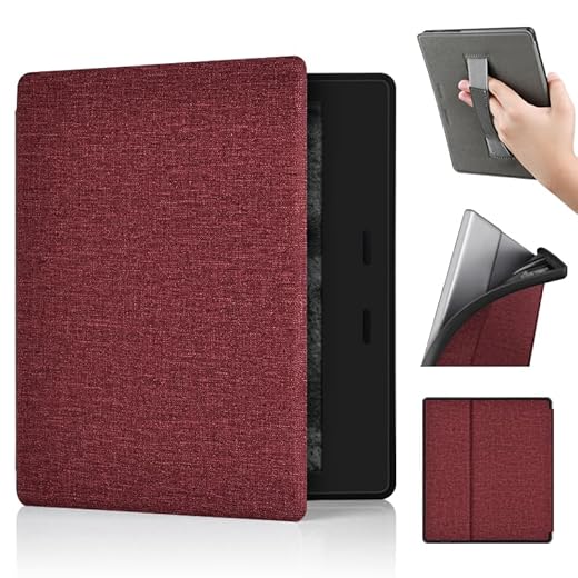 Estojo para 7 Polegadas Kindle Oasis 10ª/9ª Geração(Lançado em 2019/2017, modelo: S8IN40/CM24WI)- Capa flexível em TPU ultrafino e ultraleve com Automático Suspender/Despertar Função
