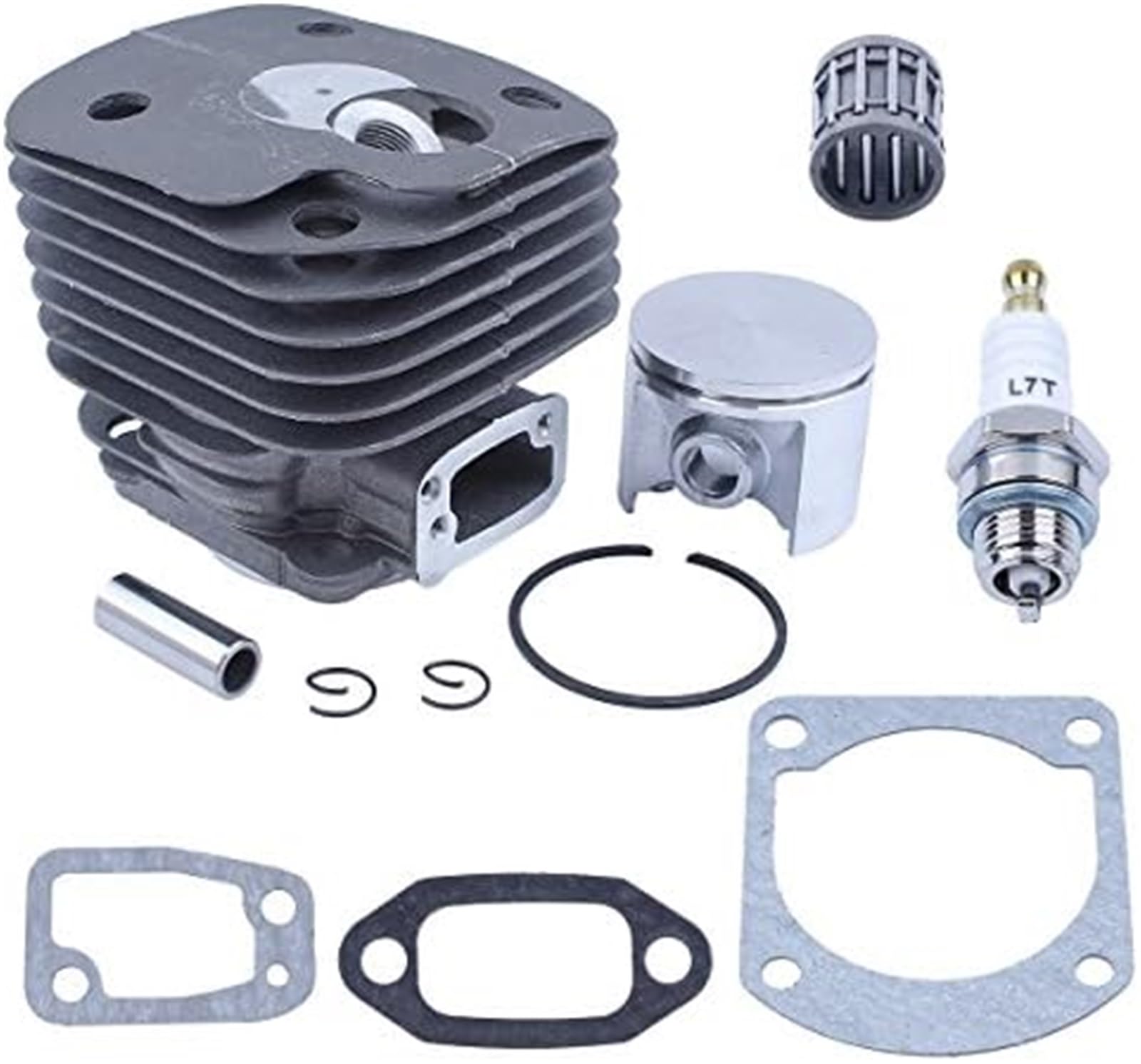 Kit guarnizione candela cuscinetto a rulli cilindro pistone 50MM, for Husqvarna, 268 268K 268XP parti motosega candela di accensione per macchine da giardino