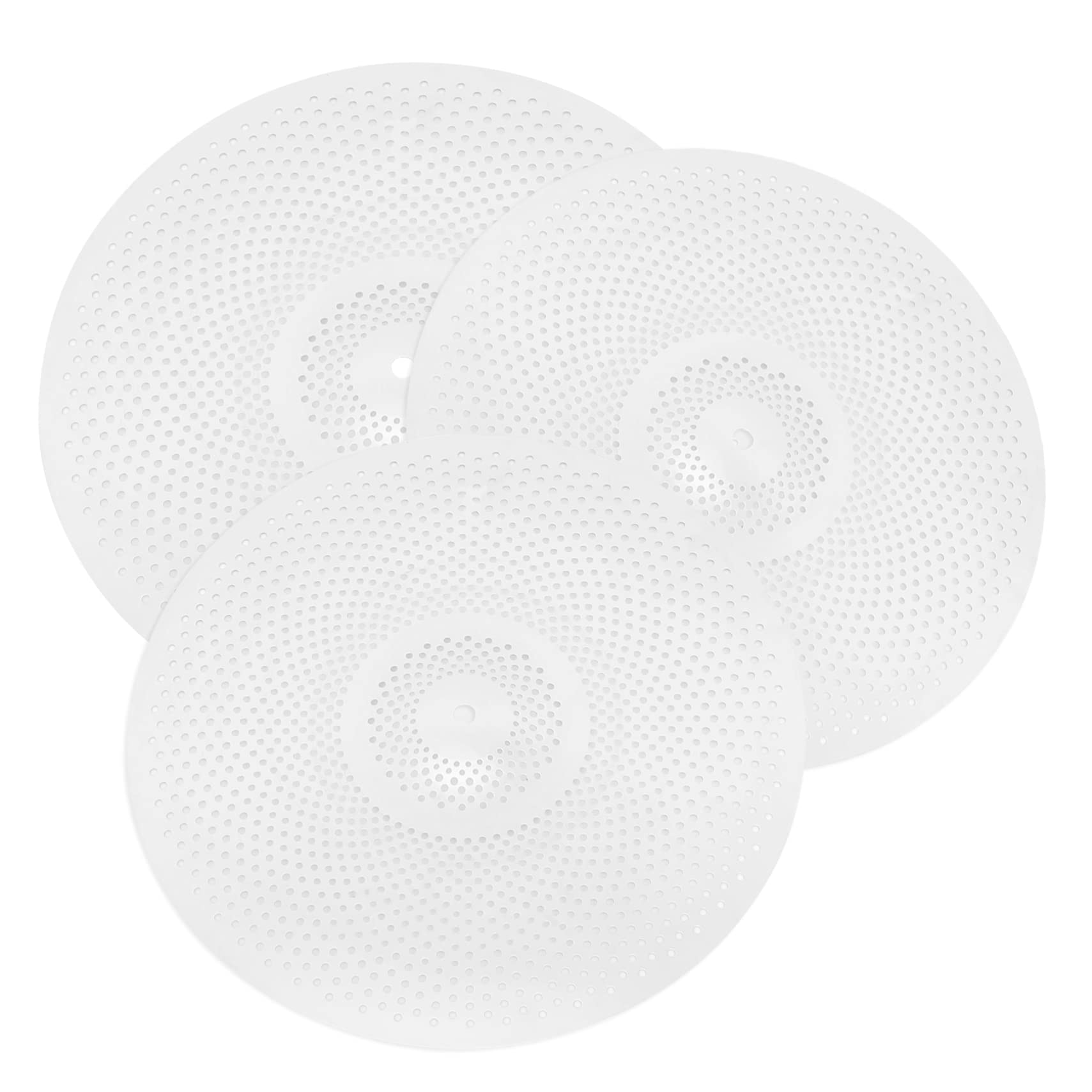 LIGHTAOTAO 3pcs Pack Drum Cymbals Jazz Drum Professional Cymbals Percussion Instrument Accessory Cymbals Drum Kit Alloy Silver Musical Instrument Major Alloy Drum Part Drum Kit Part