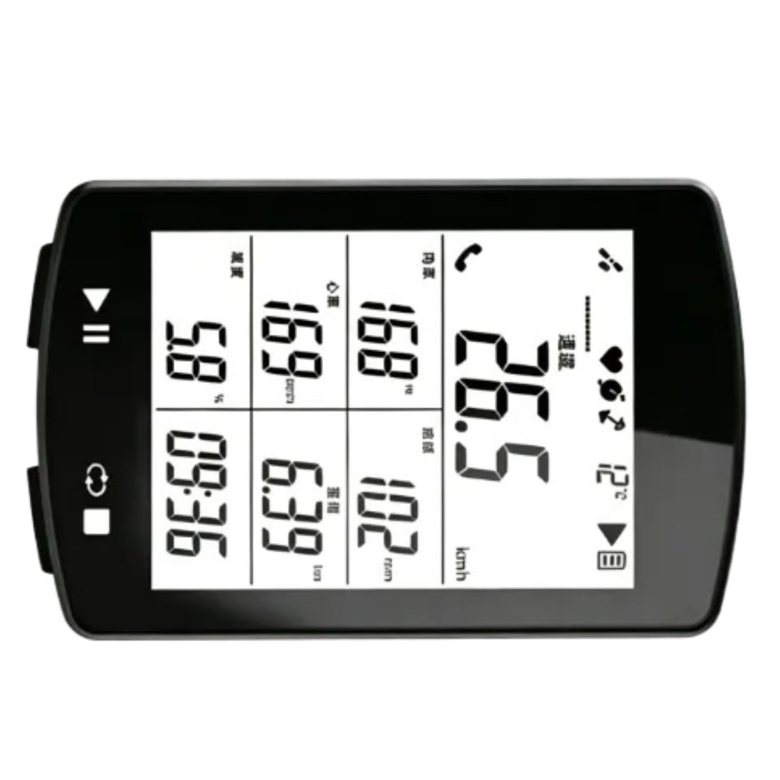 Contachilometri for bici GPS wireless impermeabile BB20 IPX7 con monitoraggio della cadenza e della frequenza cardiaca(Bike Computer)