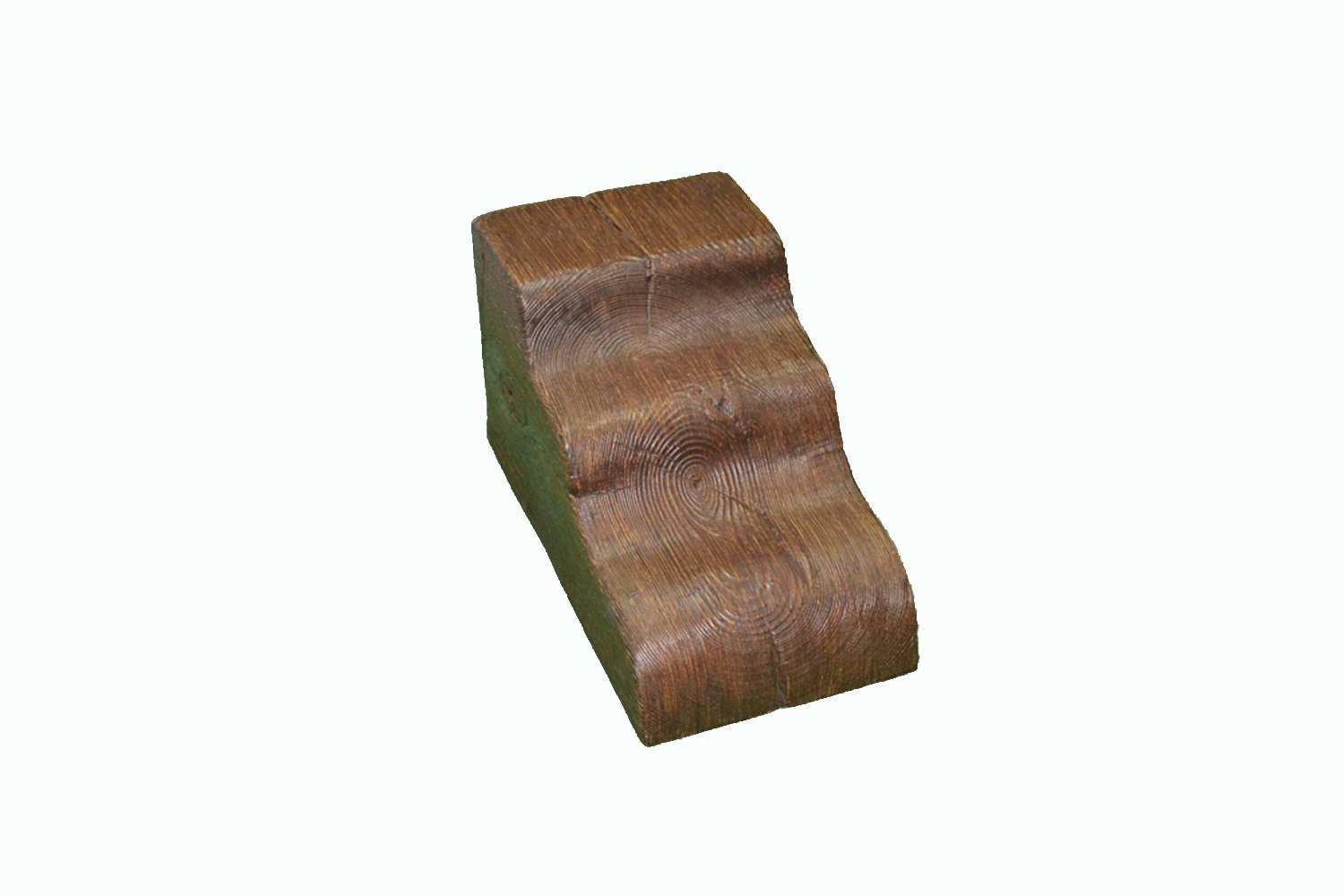 Ménsula para viga de poliuretano 30x17x18cm - Nogal Oscuro
