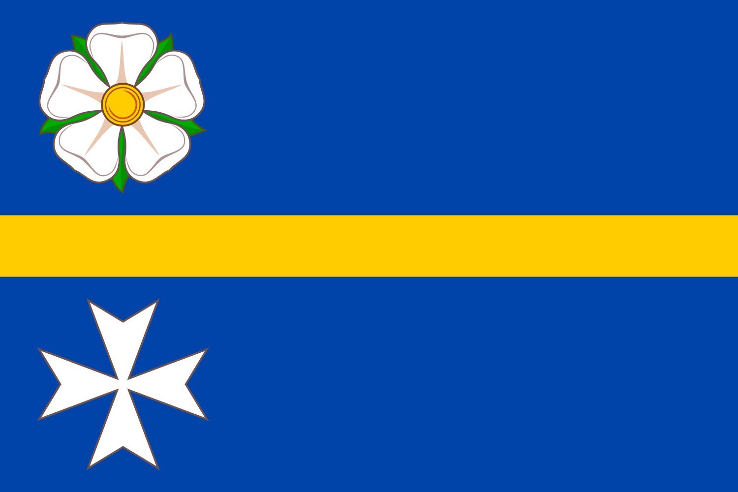 Drapeau Hlinka Bruntál pour pavoiser votre façade lors des fêtes locales