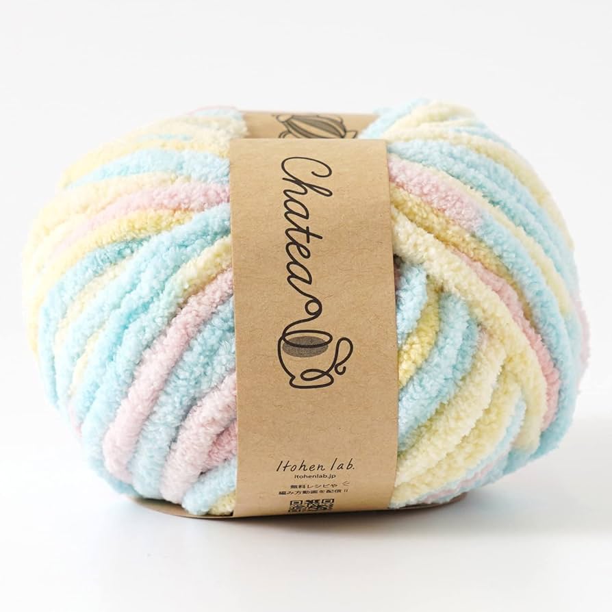 Amazon | 原ウール Knitworm 毛糸 10玉セット チャティカラフル