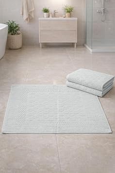 3 l  Banyo Ayak Havlusu Seti Damatouch