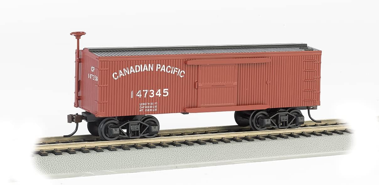 Amazon.com: Bachmann Trains - Old-TIME Box CAR - Canadian Pacific  display picture 1