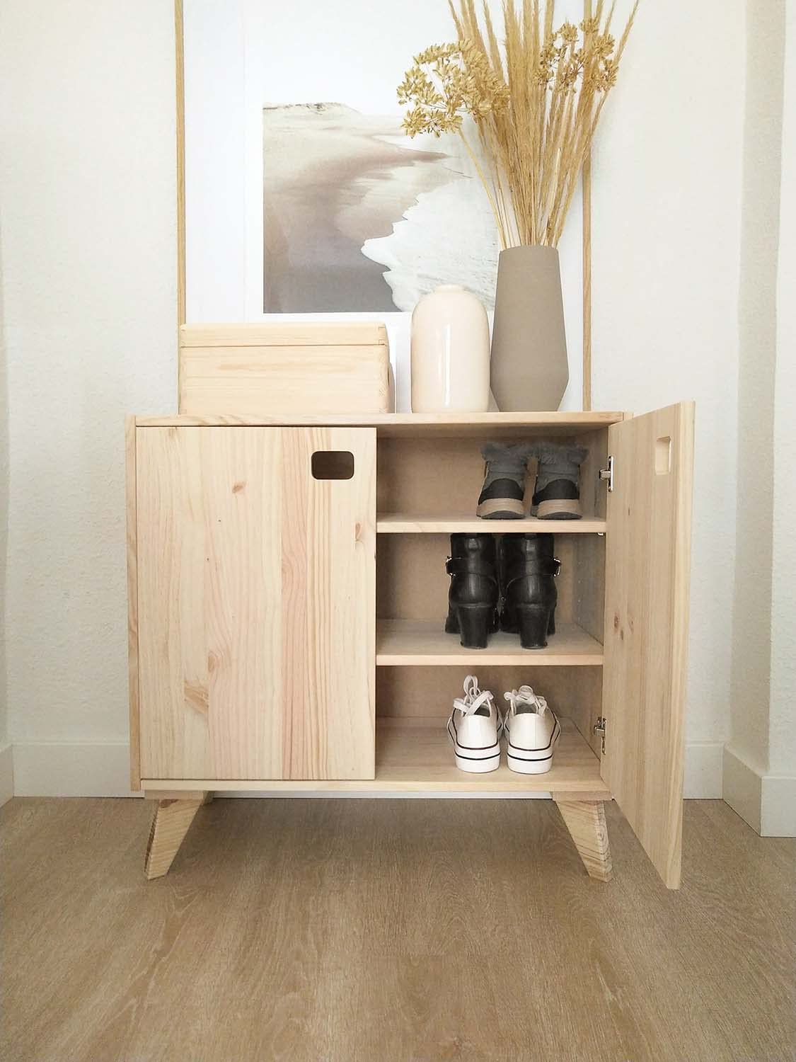 ASTIGARRAGA Mueble DINAMIC 1 Puerta MODULO Vertical Pino Macizo