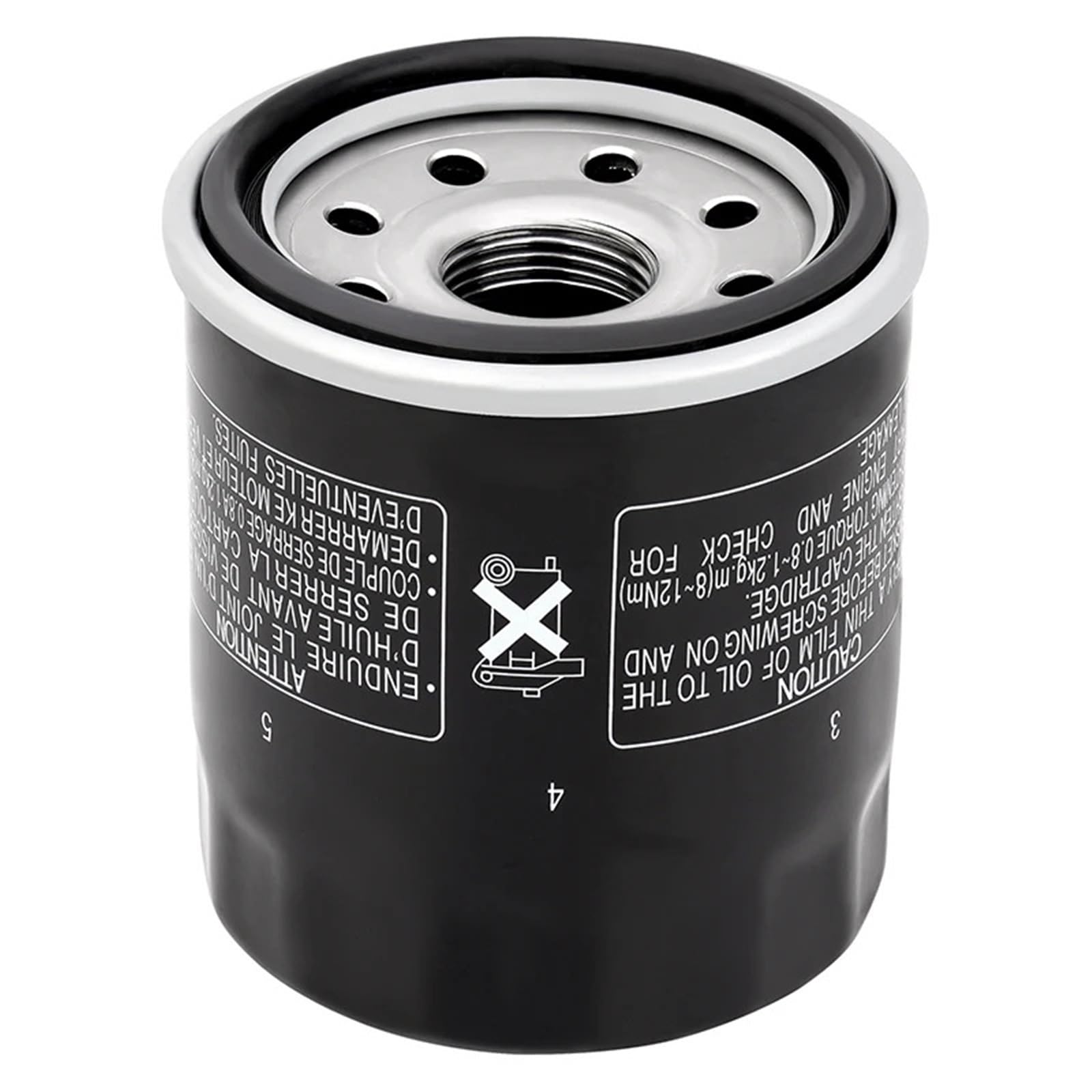 filtro de aceite Rejilla de filtro aceite para KAWASAKI GPZ500S ZXR400R ZX7RR ZX750 VN400 ZZR500 EX500 ZXR750R Reemplazar(4pcs)