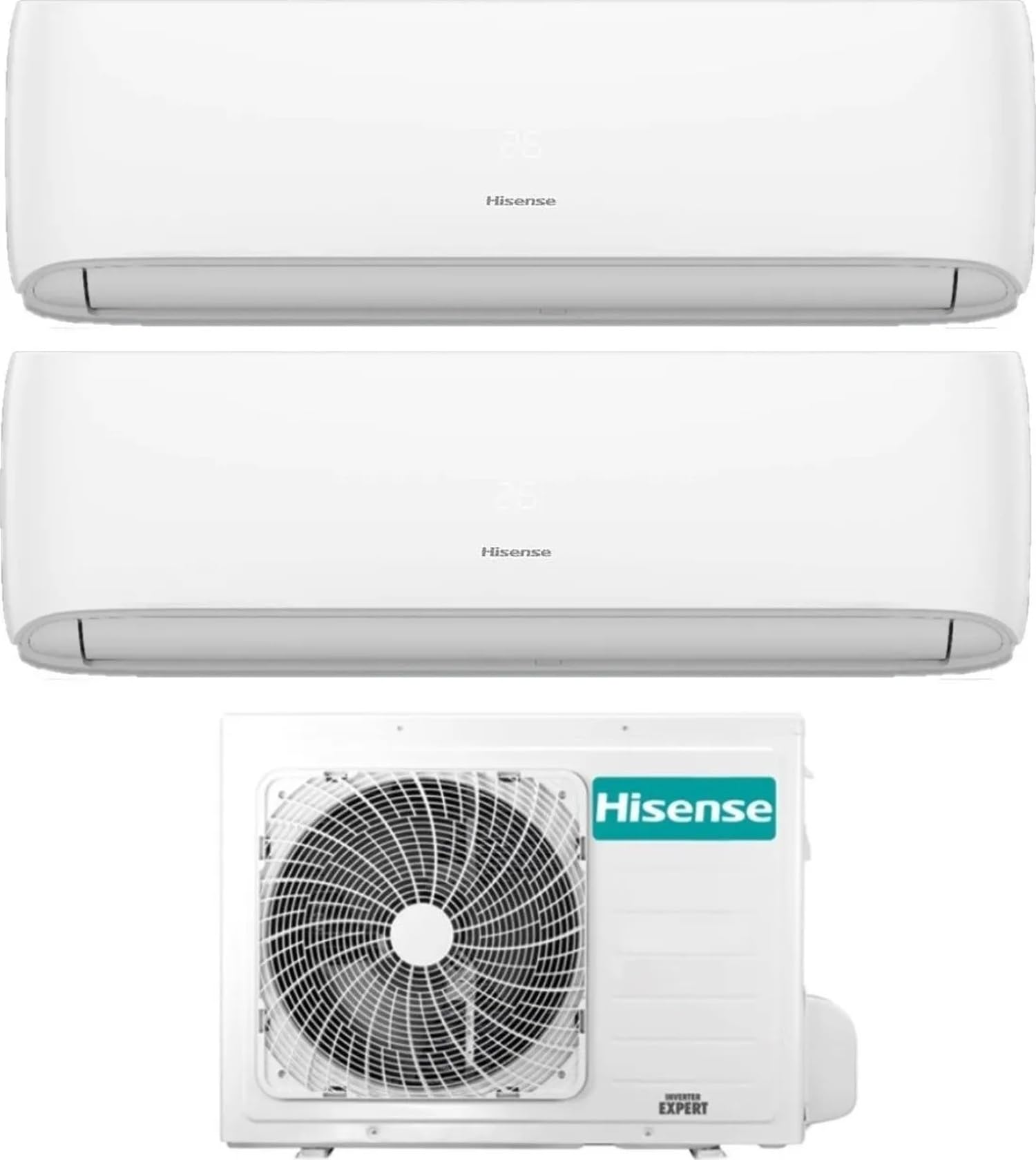 Climatizzatore dual split 7000 + 7000 btu, con pompa di calore, Classe energetica A++/A+