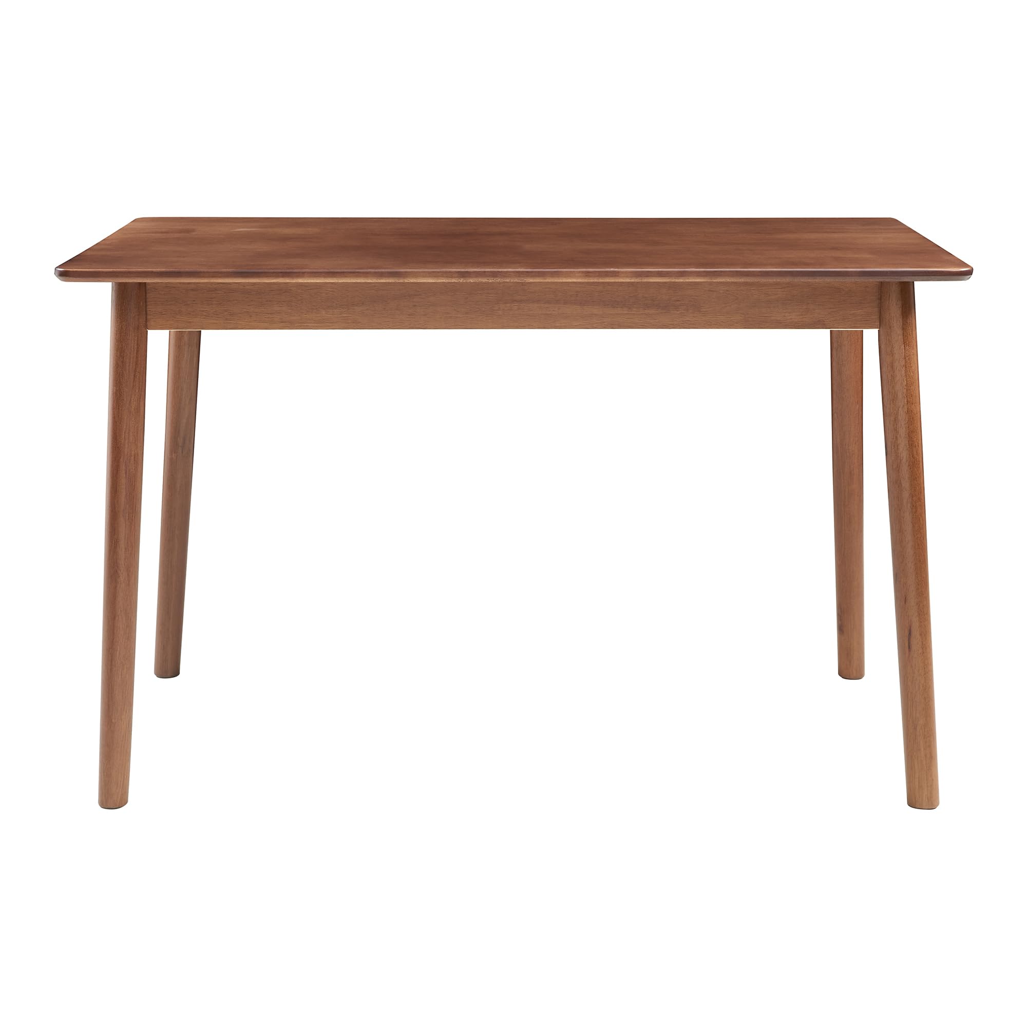 [en.casa] Esstisch Klijori Küchentisch für 6 Personen 140 x 70 x 74 cm Esszimmertisch für Esszimmer Küche Wohnzimmer rechteckig Holz Walnussoptik