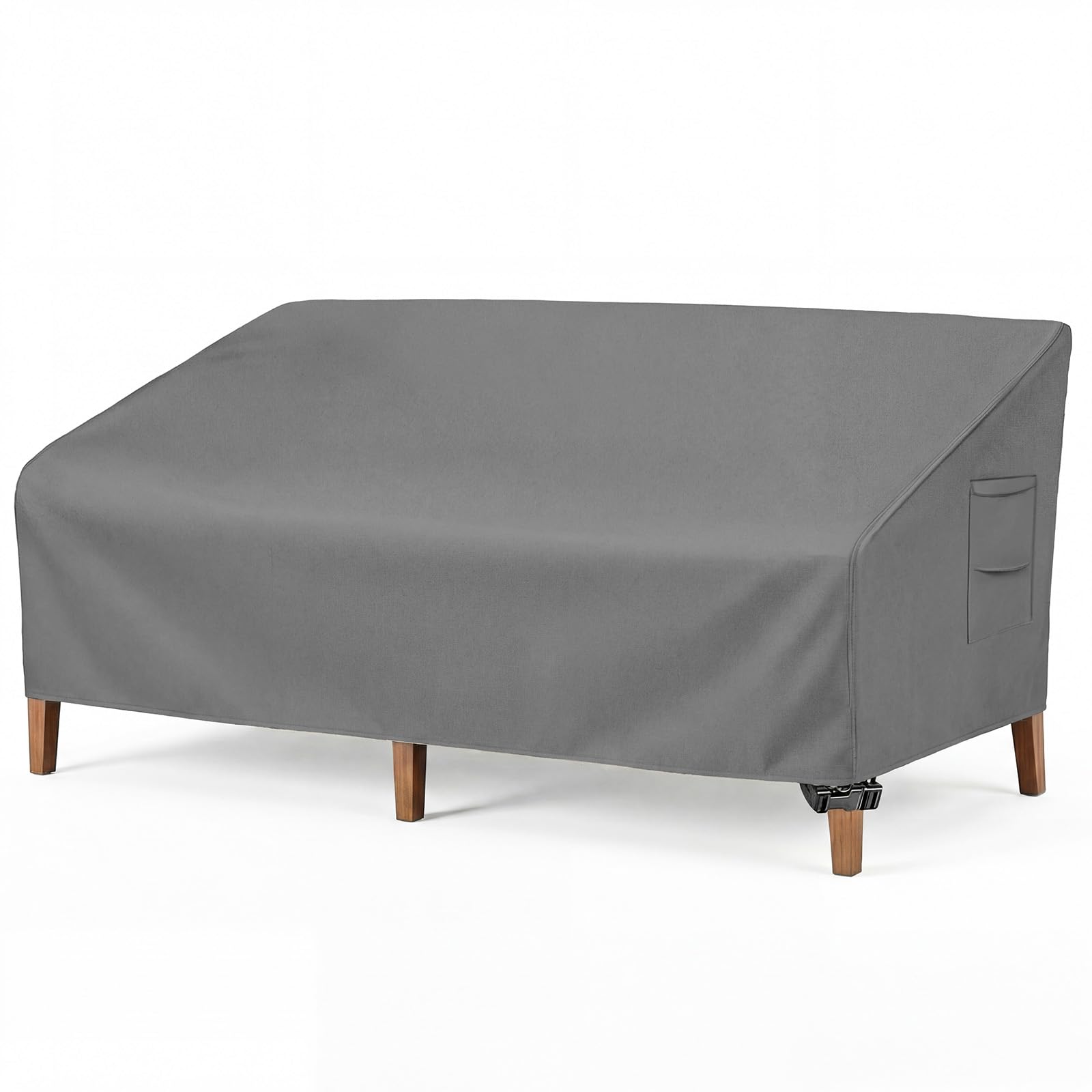 Vailge Heavy Duty Patio Sofa Cover, 100% Waterproof 3-Seater Outdoor Sofa Cover,Lawn Patio Furniture Covers with Air Vent and Handle,79" Wx 37" Dx 35" H,Grey — image 1