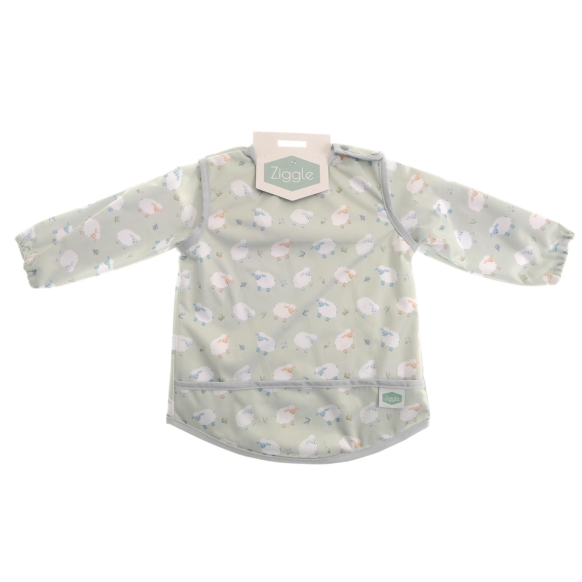 Ziggle Sheep Coverall Bib