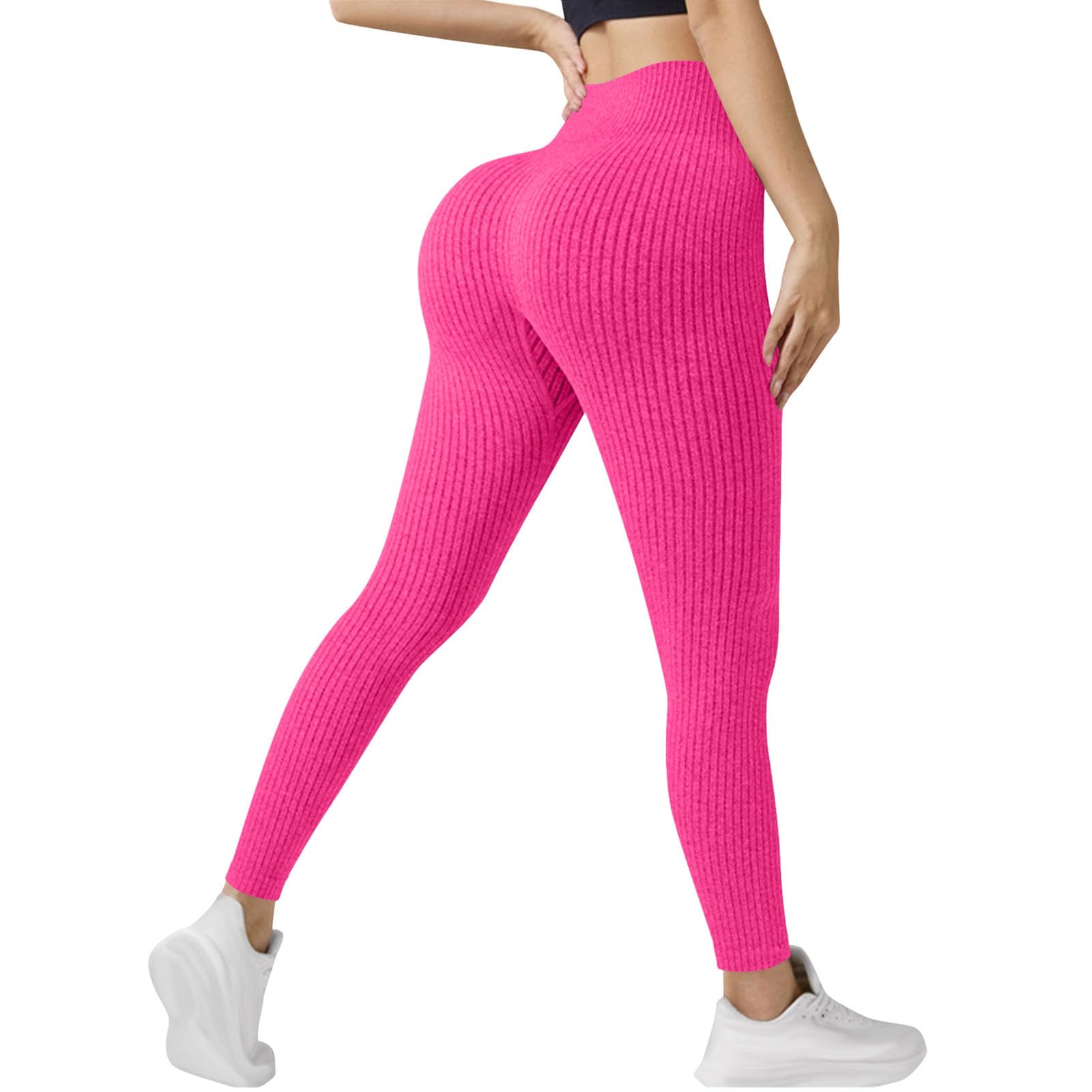 Generisch Coreex 3D Leggings Damen Anti Cellulite Kompression Leggings Compression High Waist Push-Up Hosen Yoga Fitnesshose Lange Sporthose Nahtloser Schlankmacher Für Alltag Freizeit Und Sport