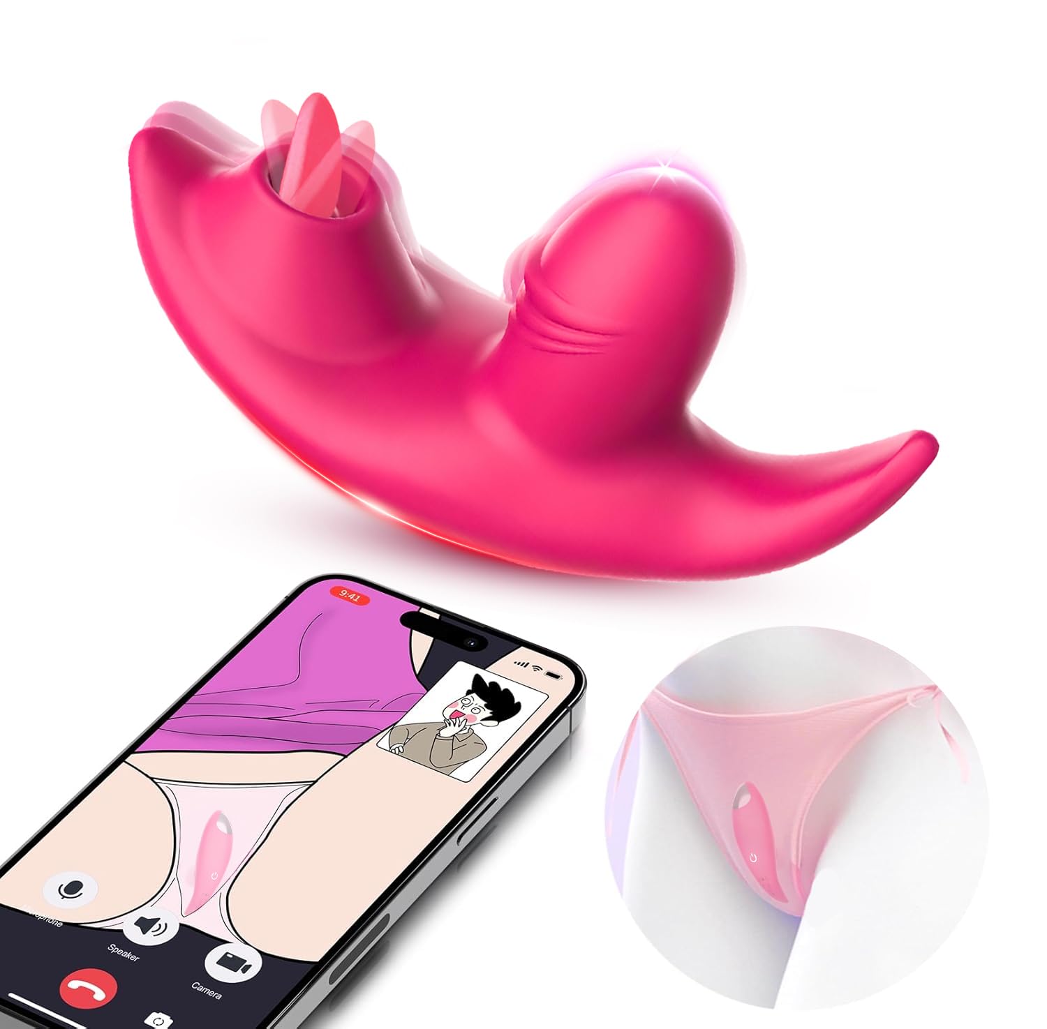 Mini Clitioral Sucker Powerfu，Rose Viboators Toys Remote Vibrate for Women Today Wireless Panties Quiet Virabtor Long Distance Viboators New Gifts for Women BJBT42