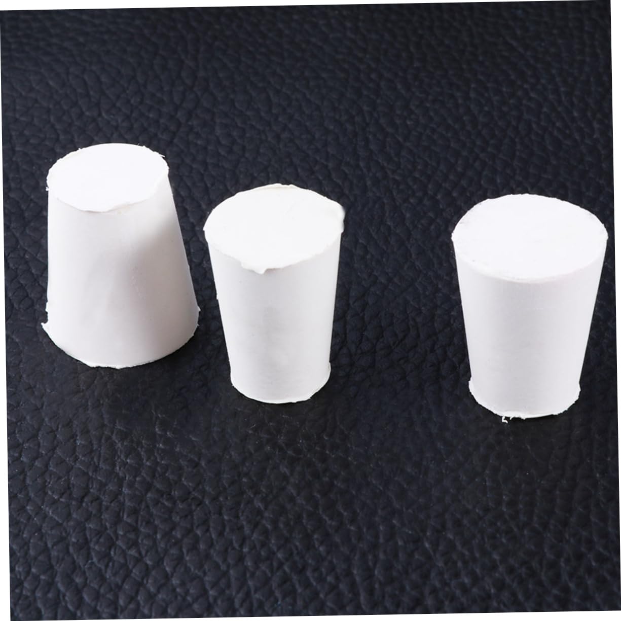 OUNONA 18pcs Bottle Plug Rubber Plug Erlenmeyer Flask Plug Test Tube Stopper