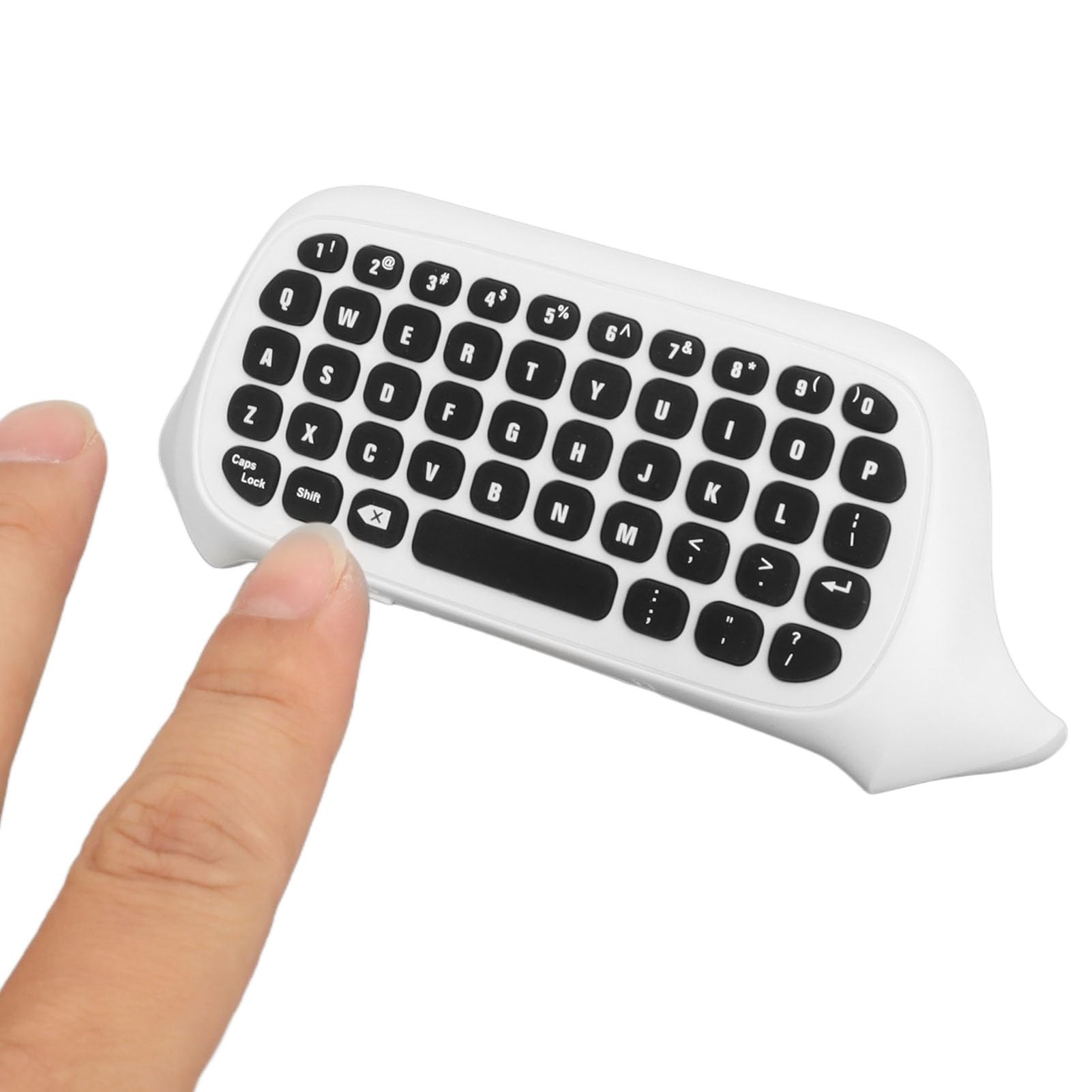 Sxhlseller Clavier de Contrôleur de Jeu, pour Manette de Jeu Xbox Series X Series S One One S, Clavier de Chat sans Fil 2,4 GHz, avec Audio 3,5 Mm et Prise Casque(Blanc)