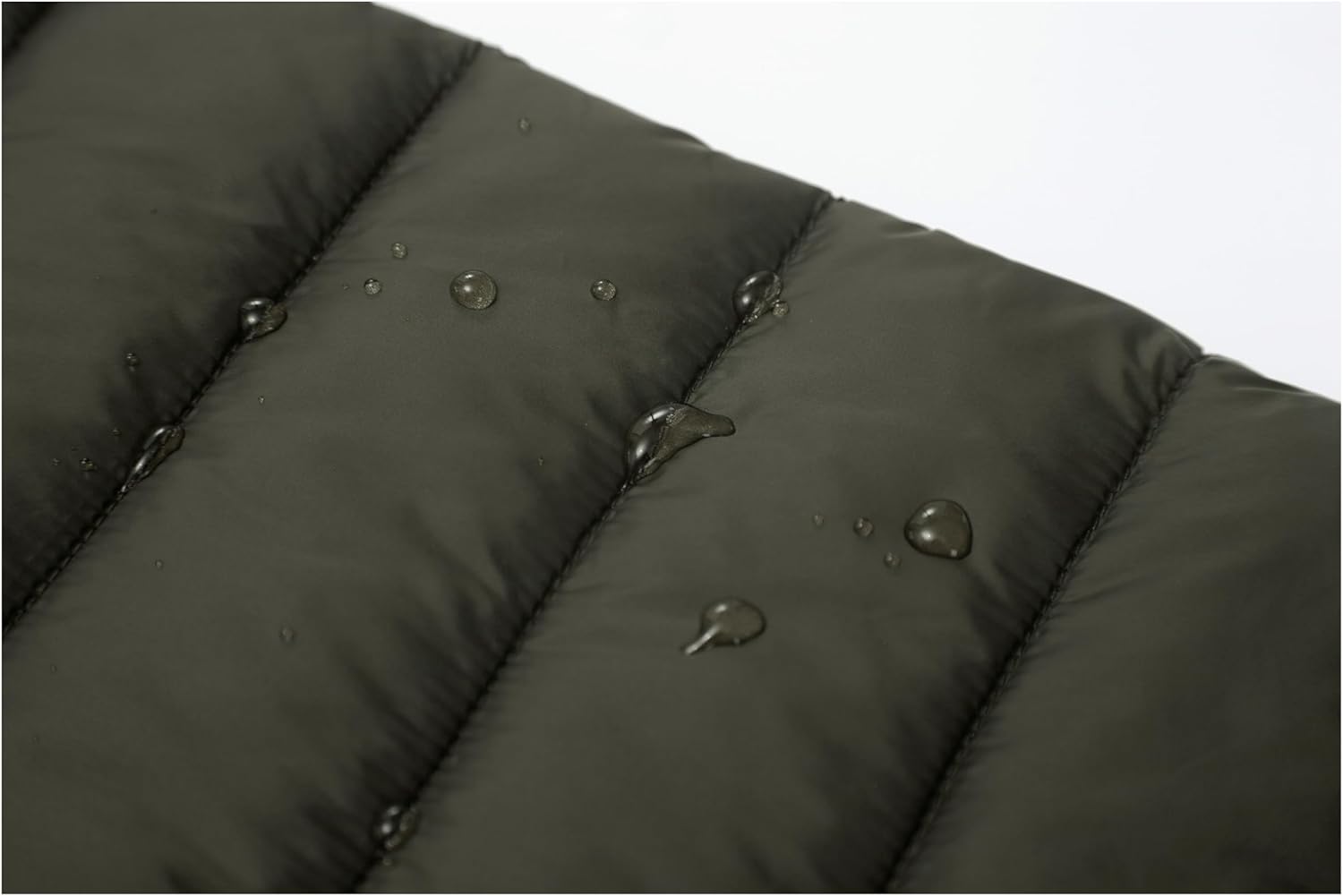 Rokka&Rolla Men's Lightweight Water-Resistant Quilted Puffer Jacket - Image 6